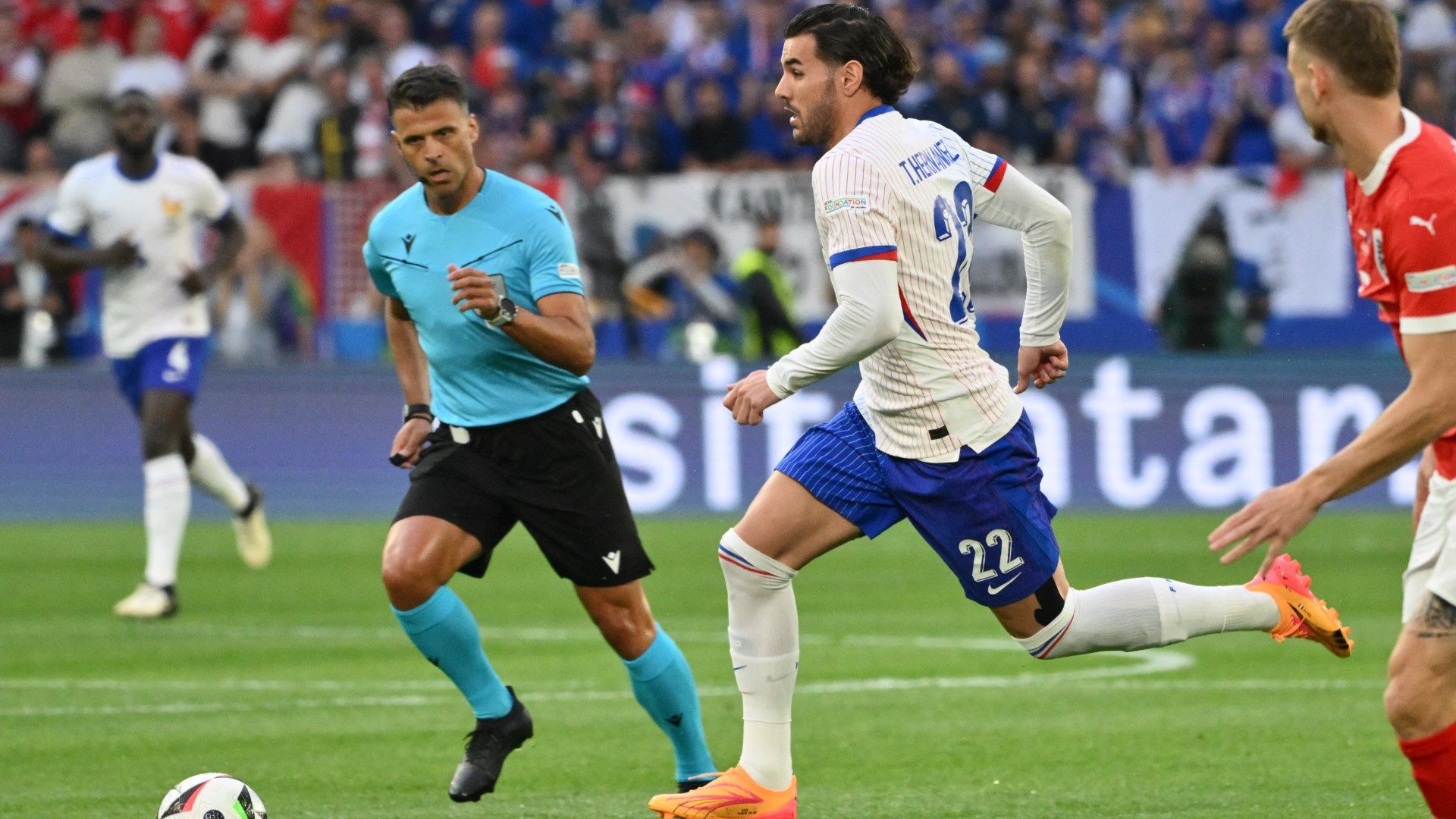 Theo Hernandez France Austria Euro 2024