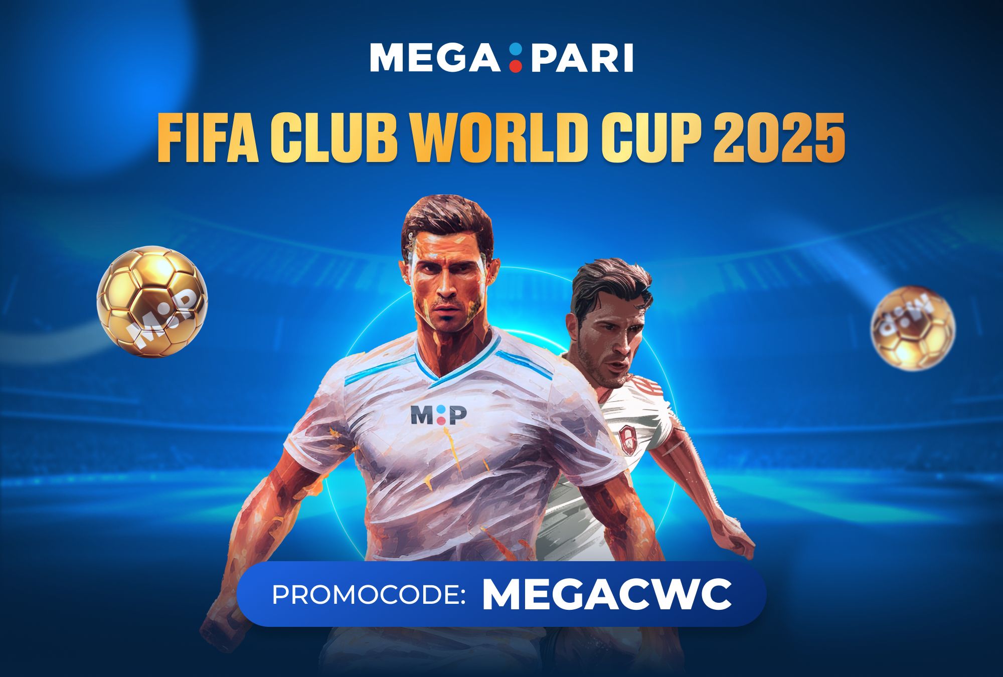 Megapari Club World Cup Free Bet Banner