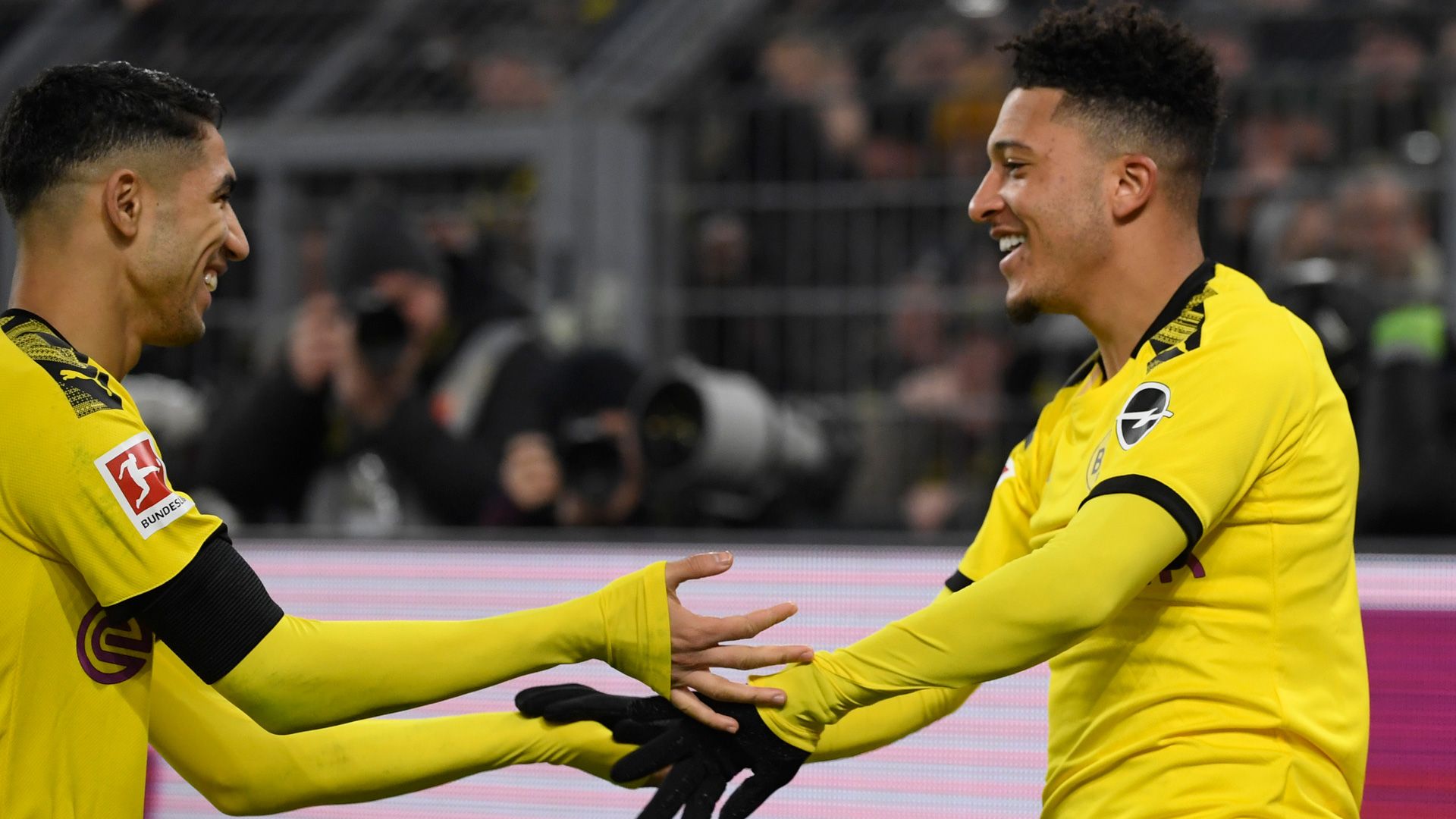 Achraf Hakimi Jadon Sancho Borussia Dortmund