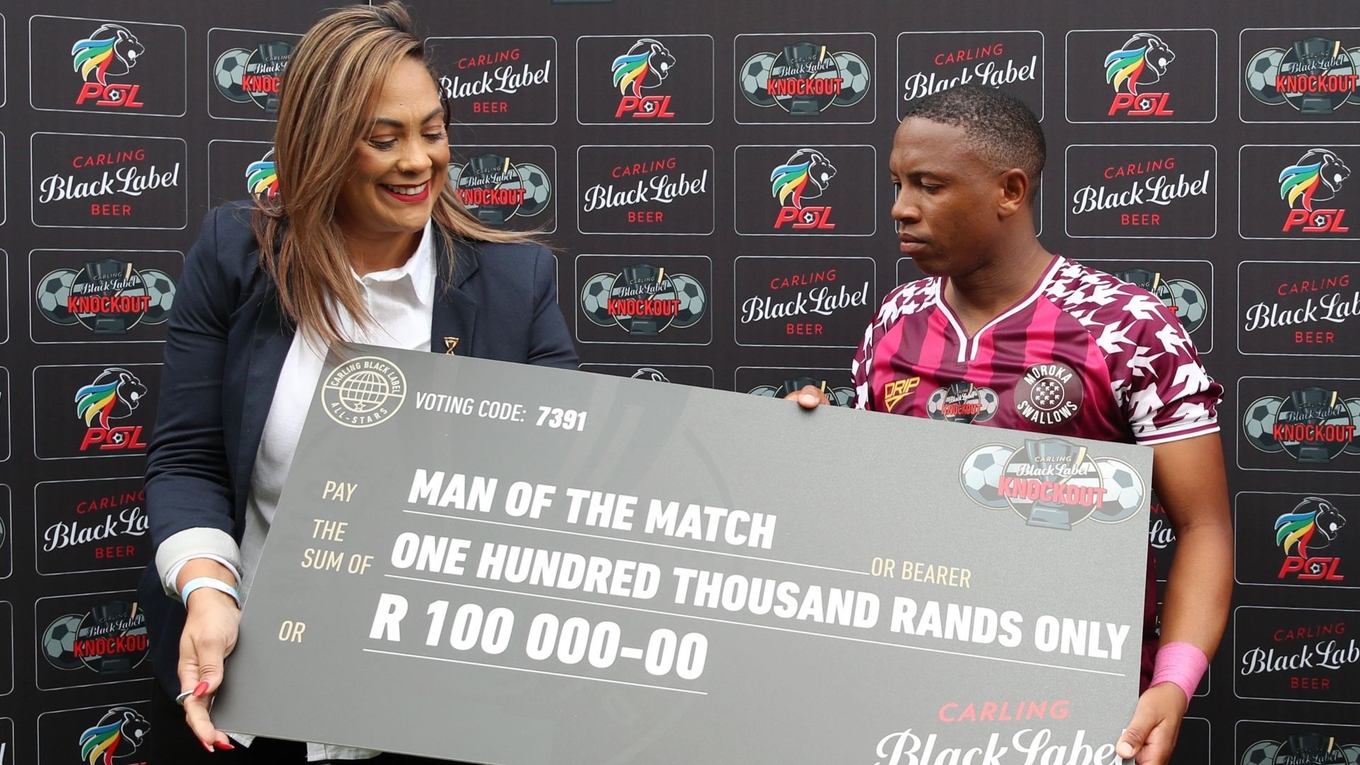 Andile Jali Carling Knockout MOTM