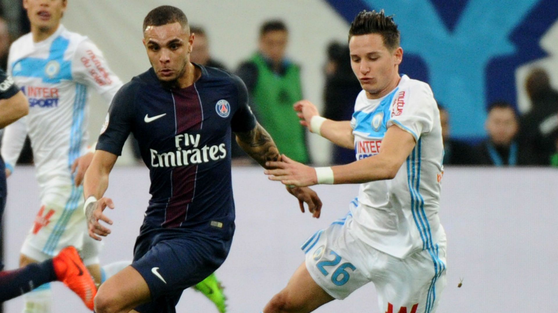 Florian Thauvin Layvin Kurzawa Marseille PSG Ligue 1 26022017