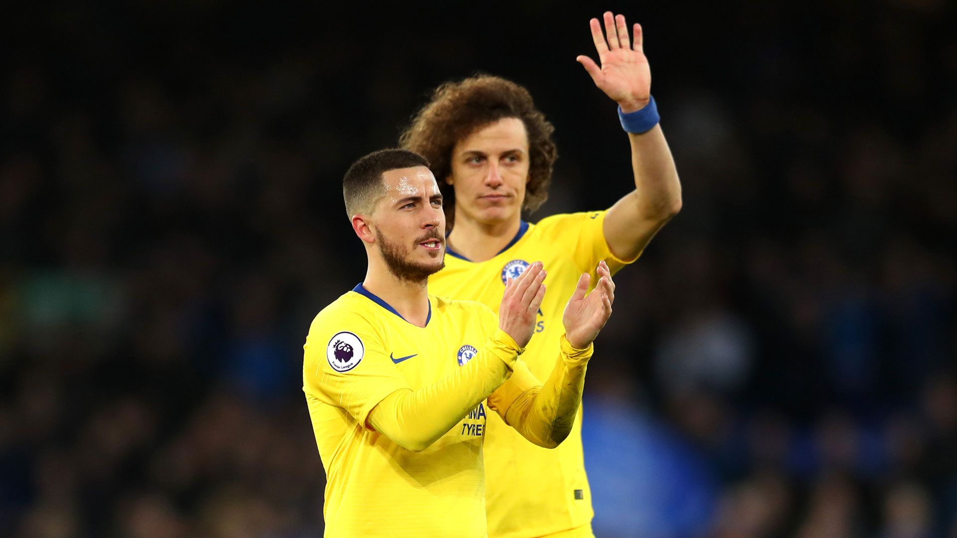 FC Chelsea David Luiz Eden Hazard