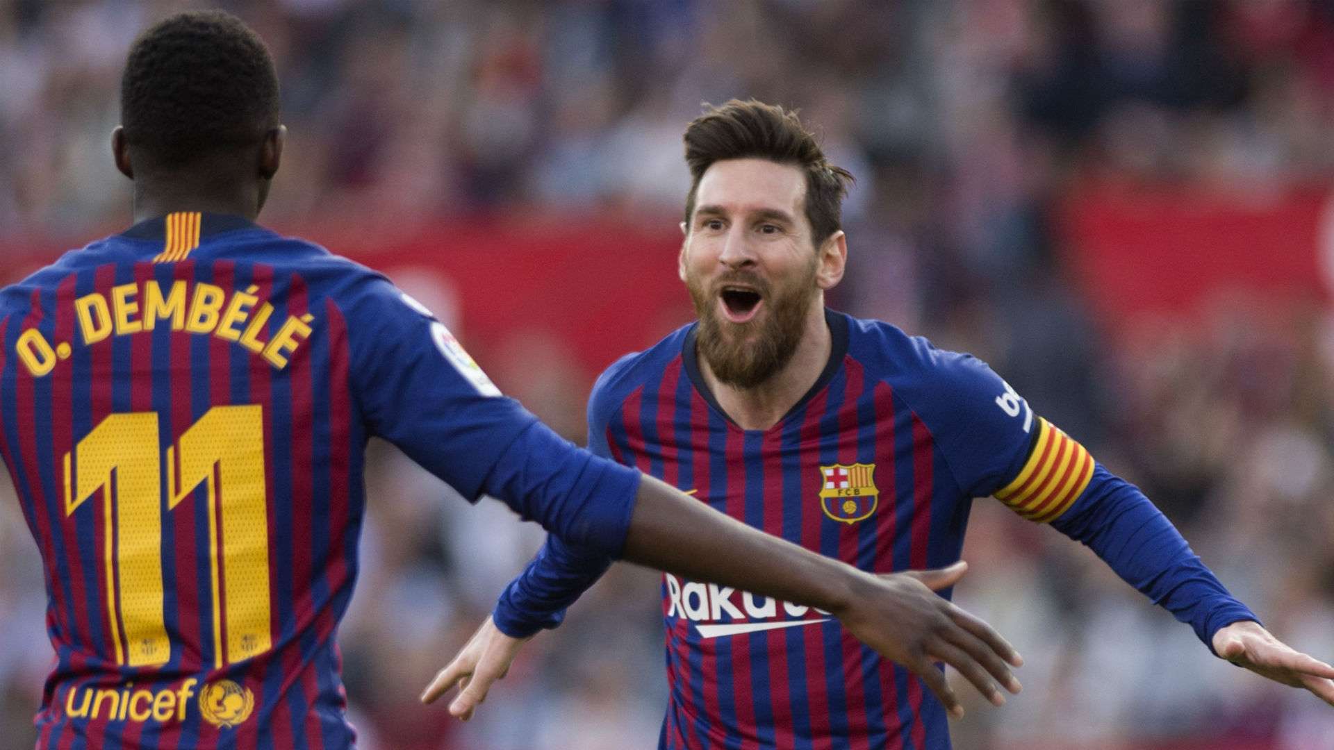 Lionel Messi Barcelona Sevilla