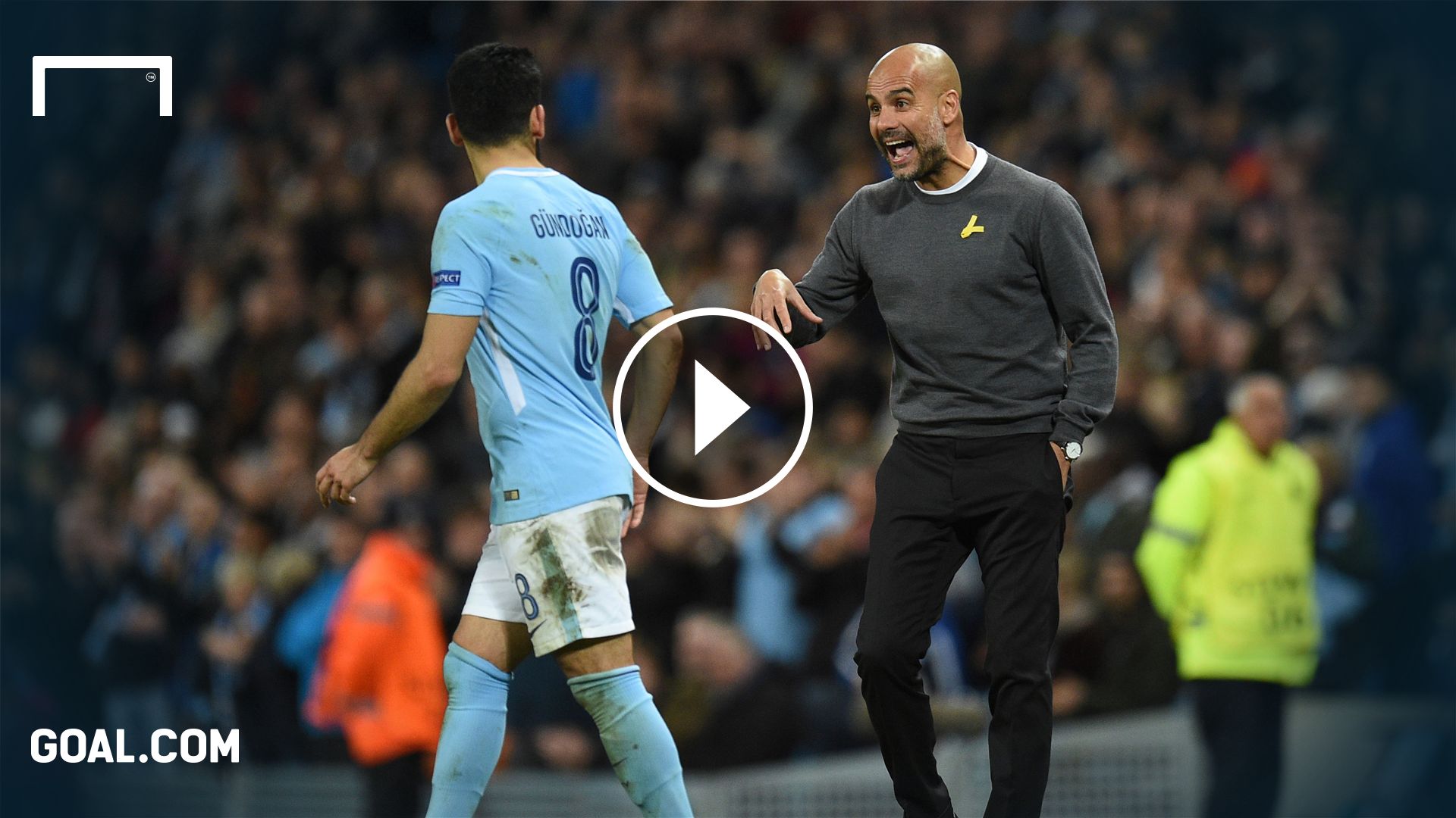 Guardiola Gündogan Playbutton