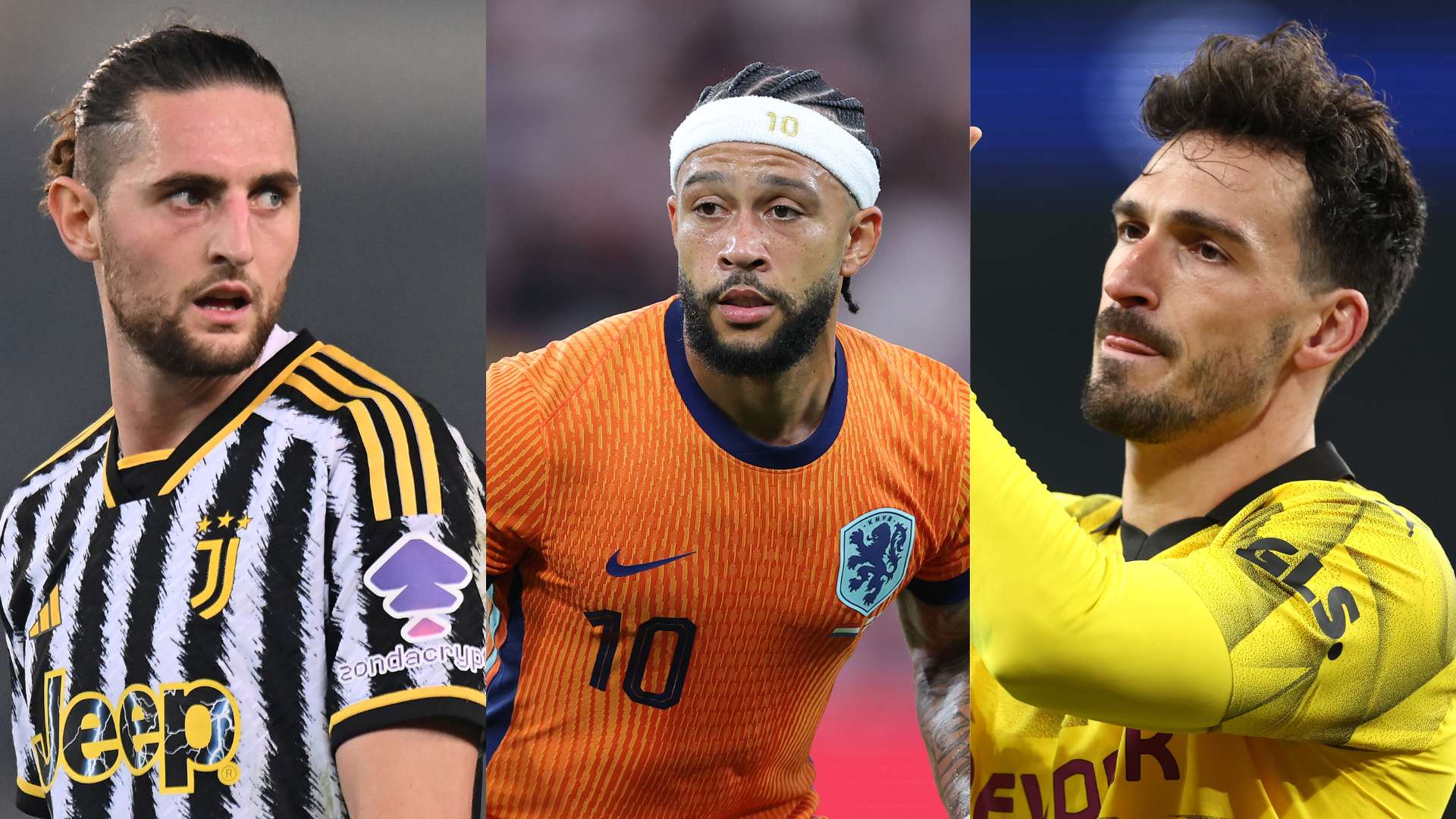 Rabiot depay Hummels