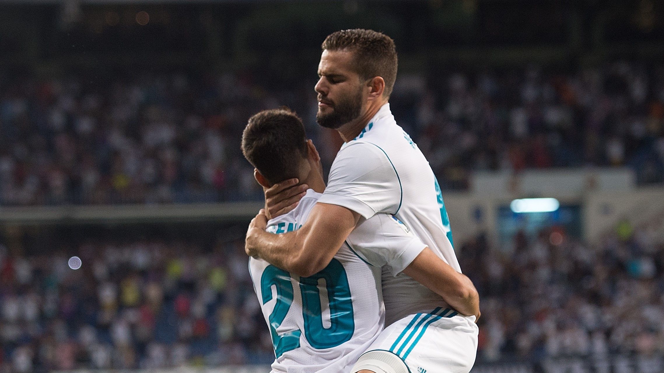 Marco Asensio Nacho Real Madrid LaLiga 27082017