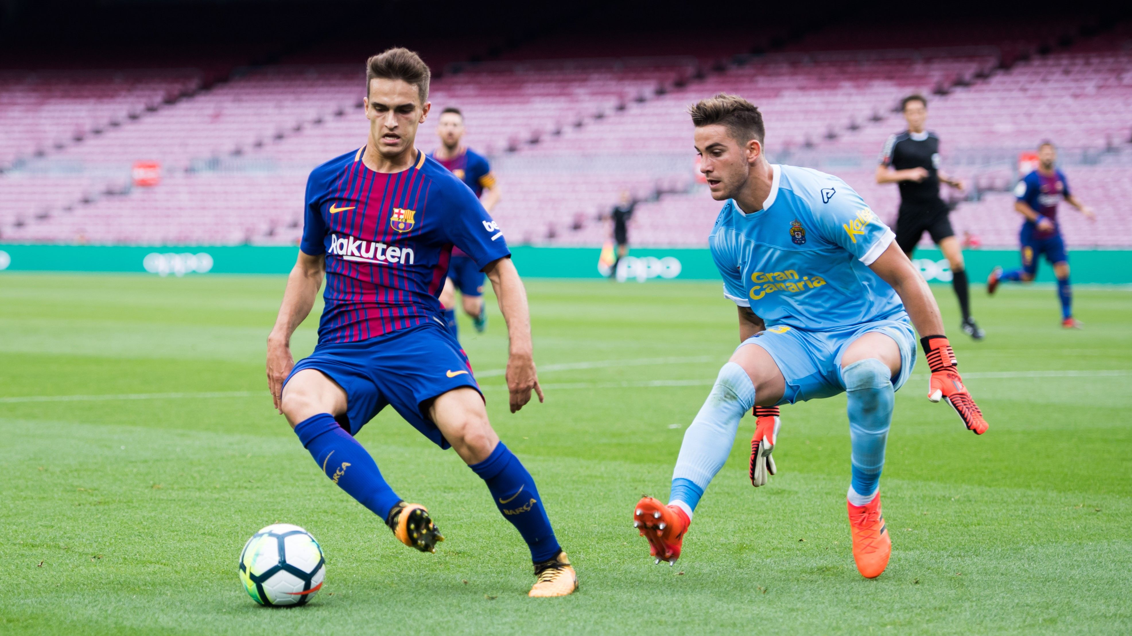 Denis Suarez Leandro Chichizola Barcelona Las Palmas LaLiga 01102017