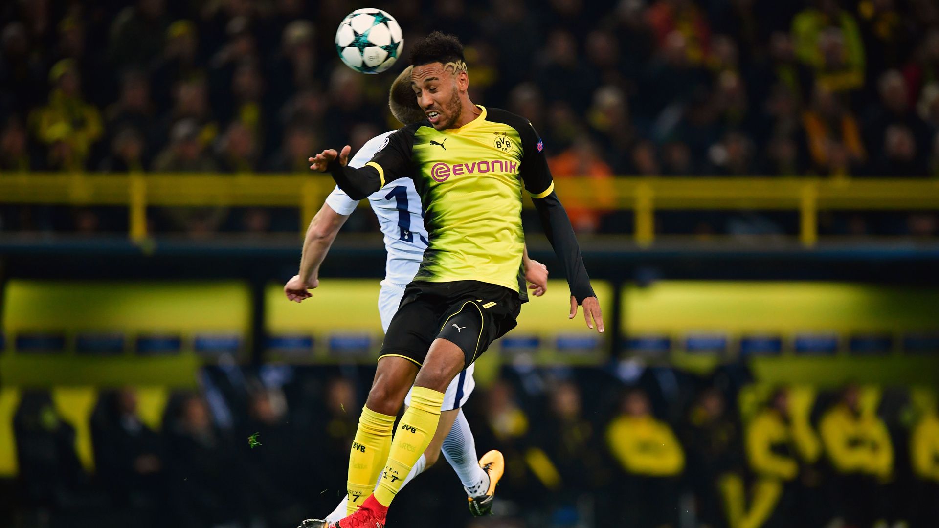 Pierre-Emerick Aubameyang Borussia Dortmund Tottenham Hotspur Champions League 211120147