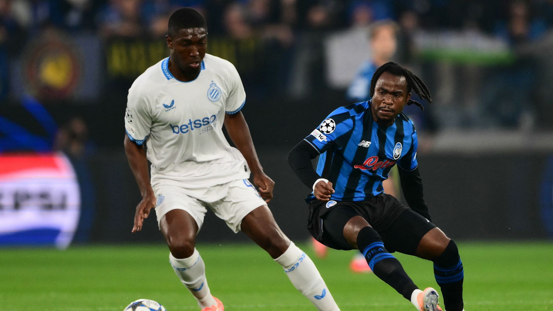 Joel Ordonez Ademola Lookman Atalanta Club Brugge Champions League