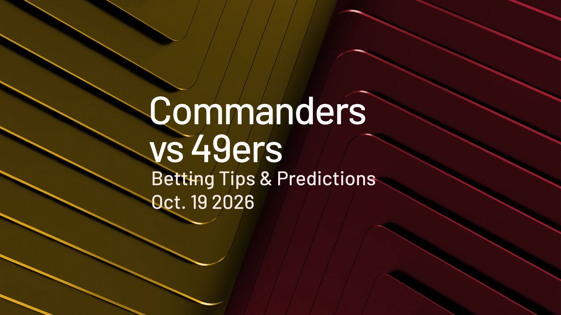 Commanders vs 49ers predictions - Week 6