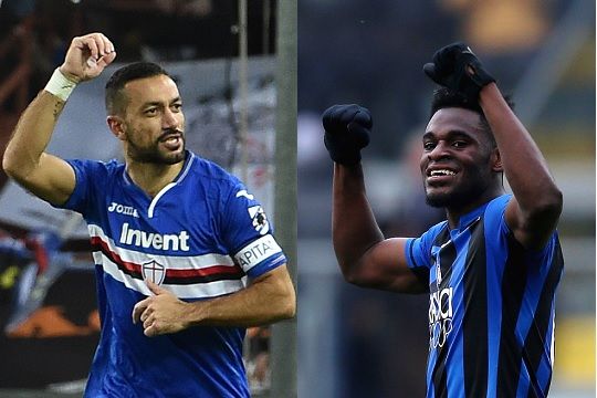 Fabio Quagliarella & Duvan Zapata