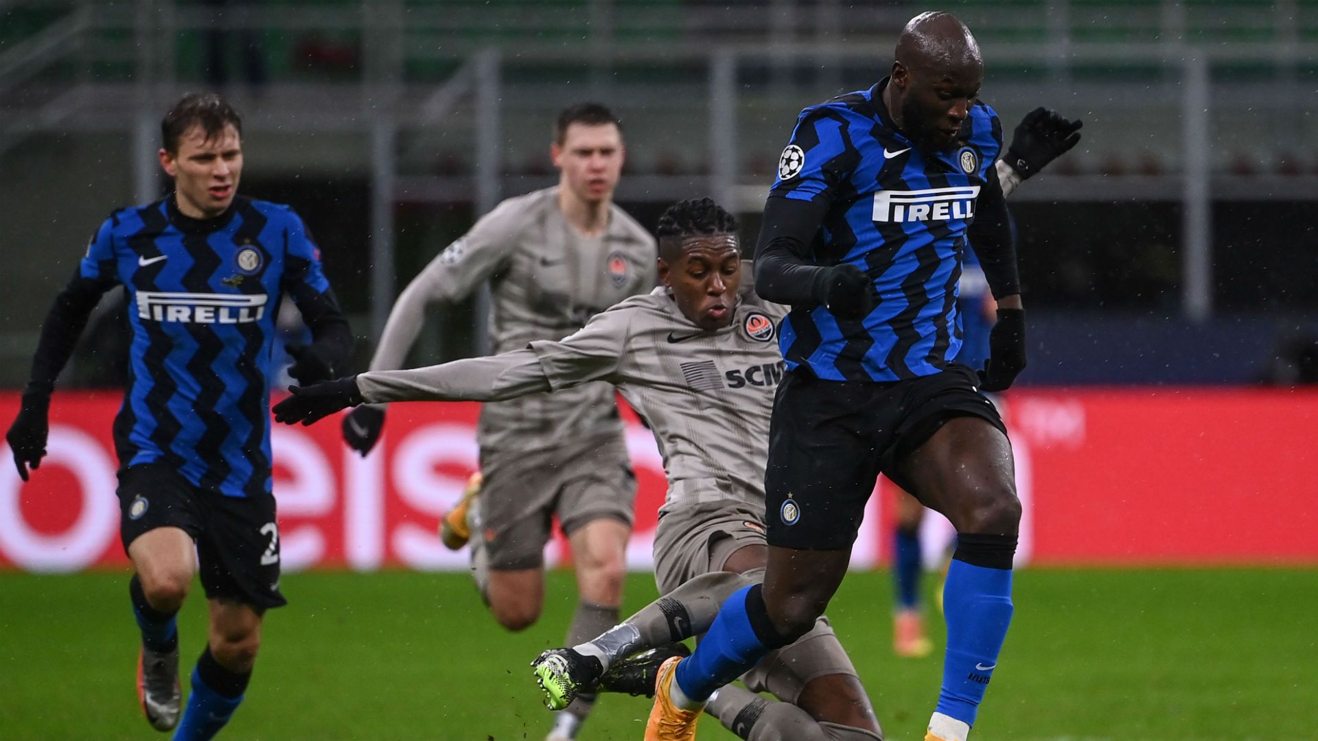 Romelu Lukaku Inter Shakhtar Donetsk UCL 9122020