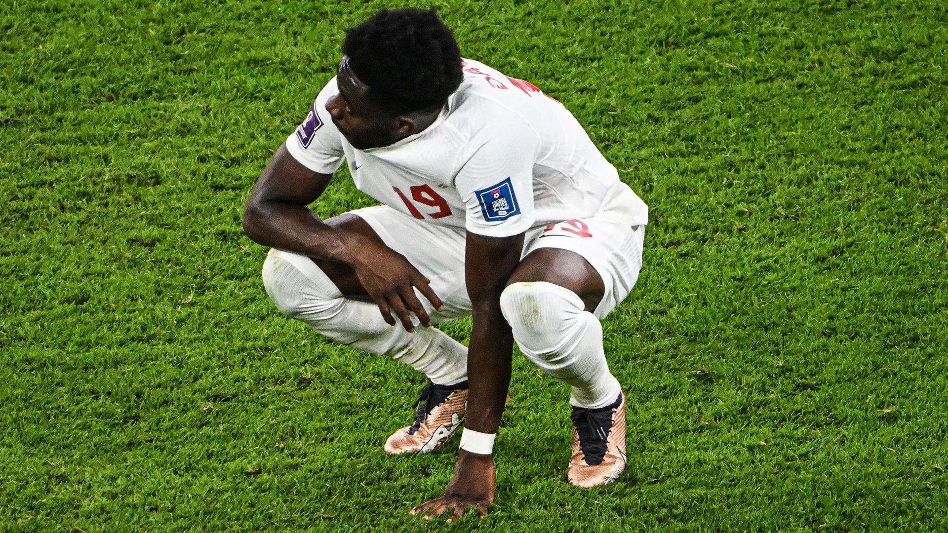 Davies post match belgium