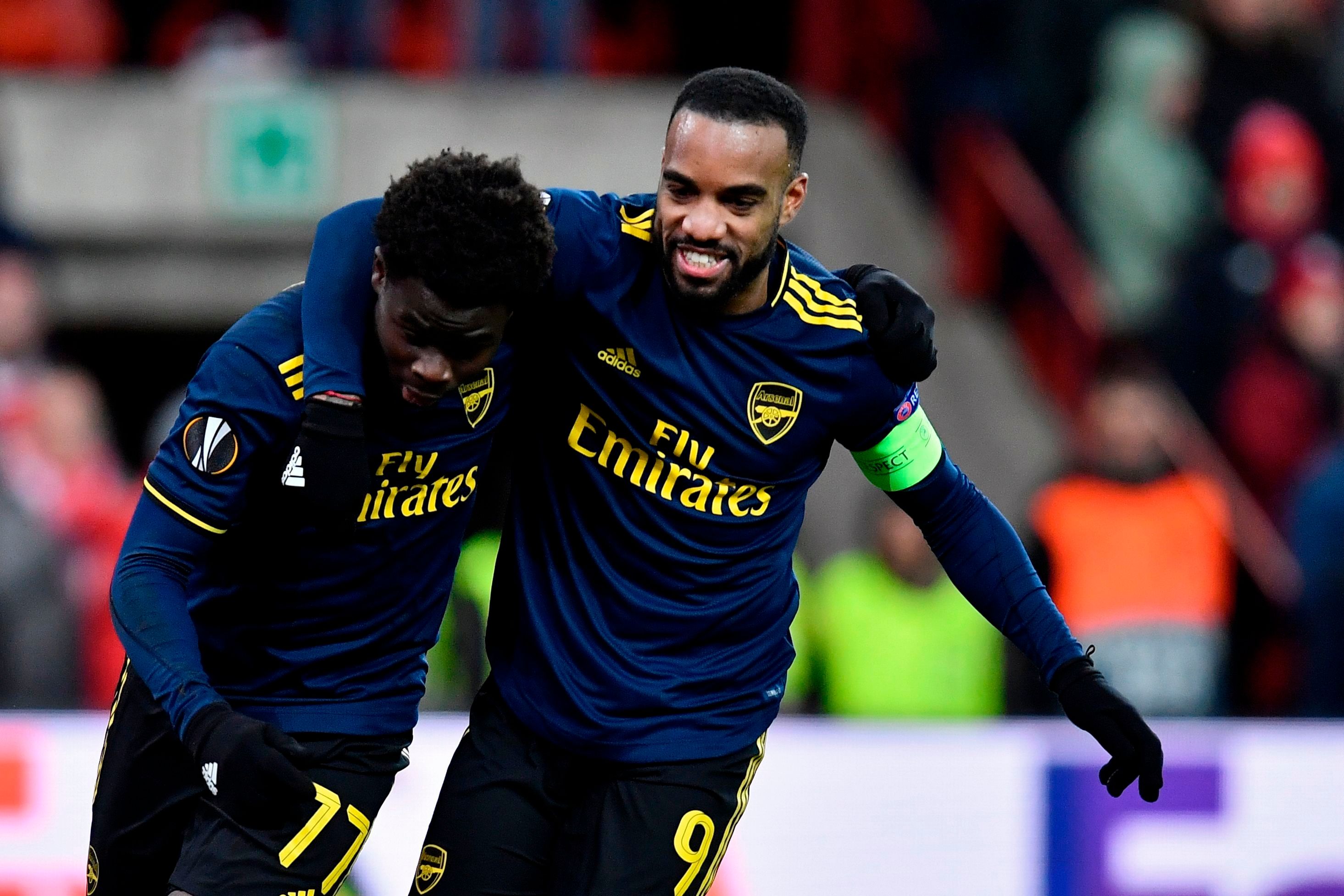 Lacazette Saka