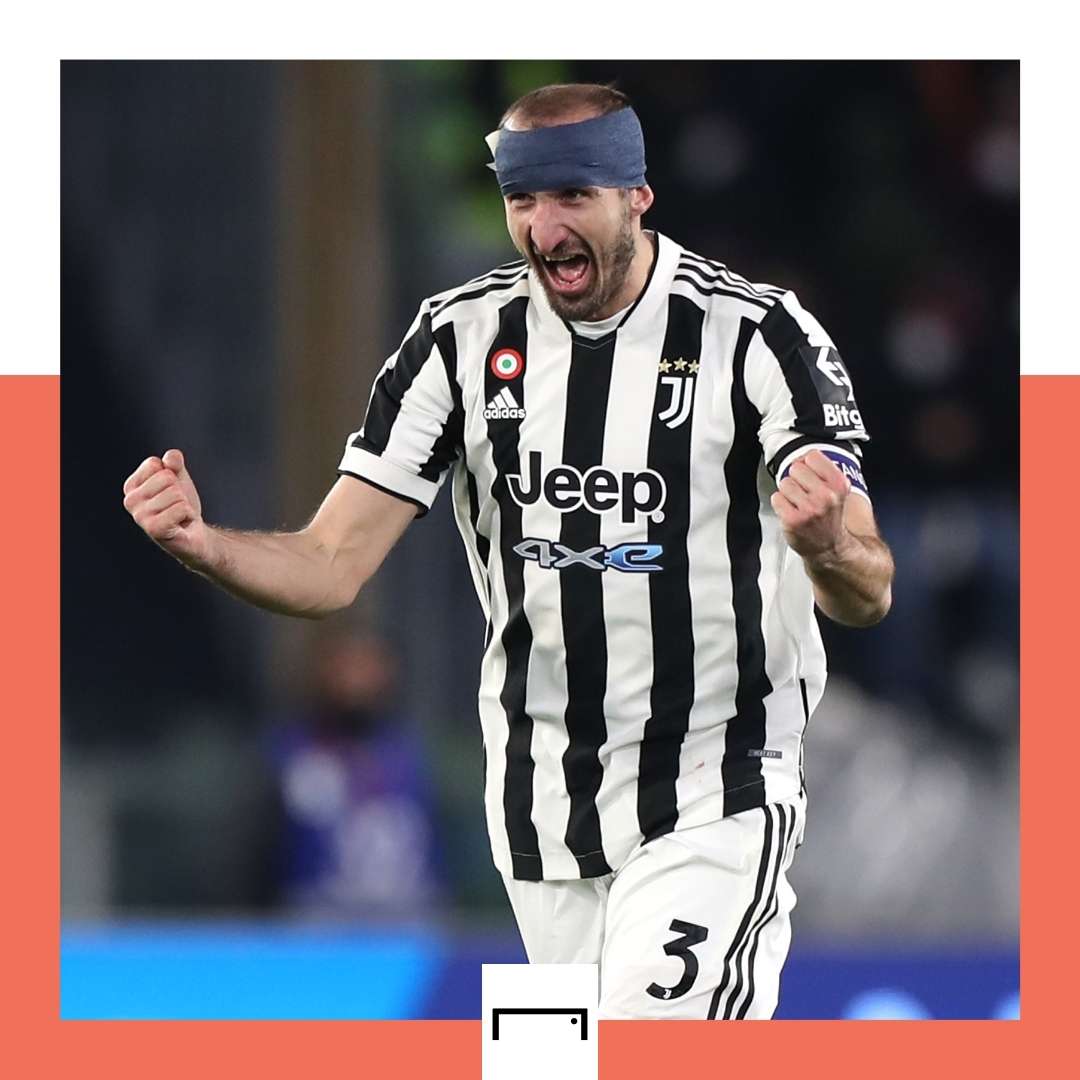 Giorgio Chiellini Juventus Roma Serie A 2021-22 GFX