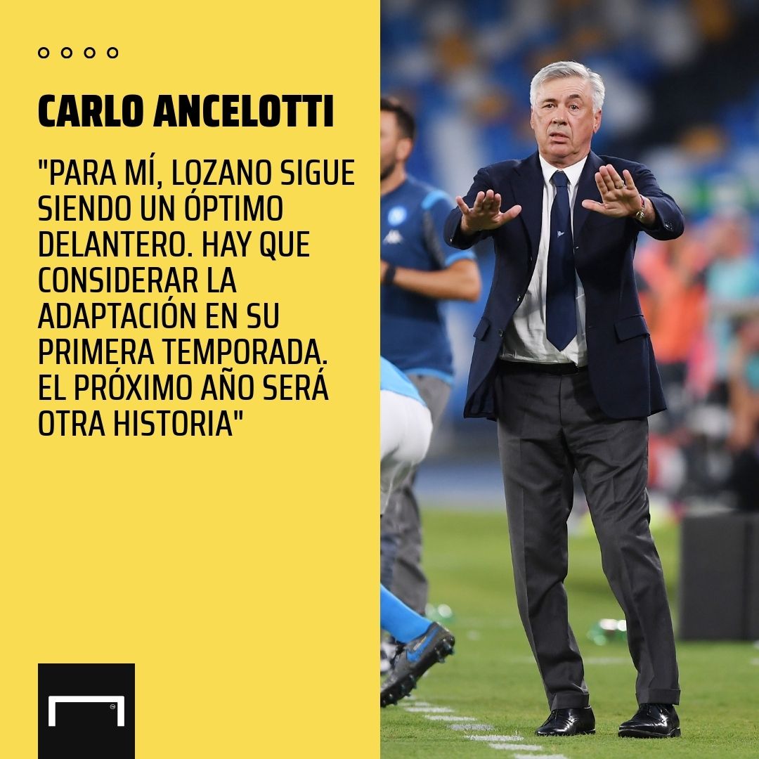 Carlo Ancelotti Napoli Lozano