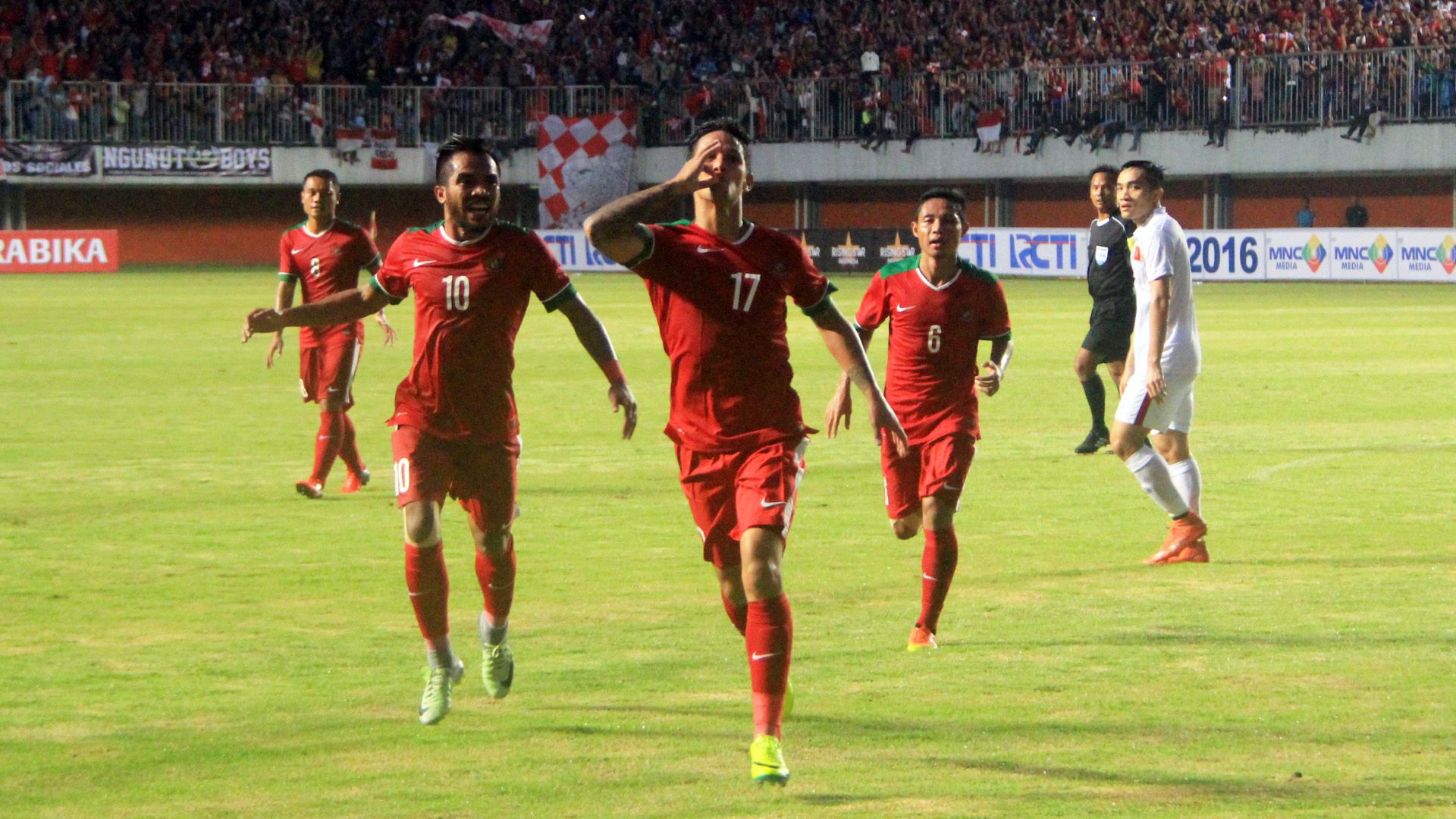 Irfan Bachdim | Indonesia vs Vietnam | Friendly Match | 9 Oct 2016