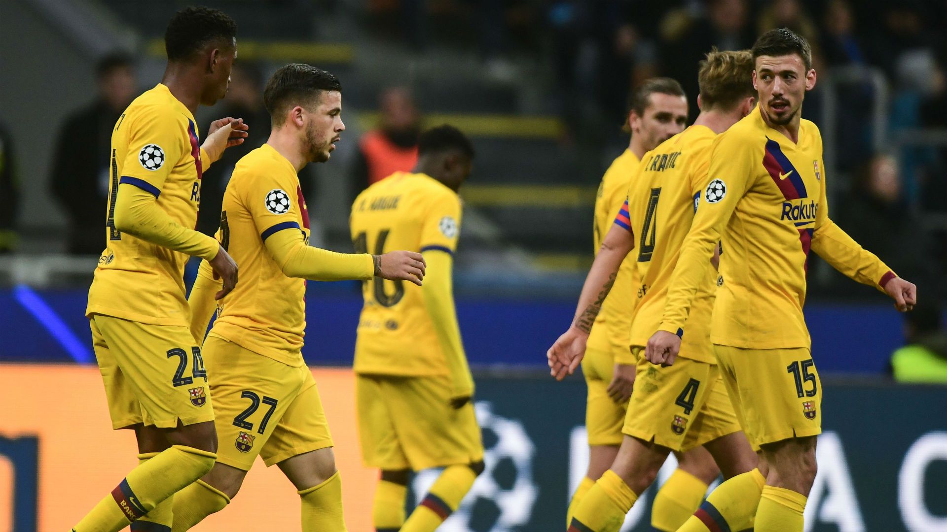 Carles Perez Inter Barcelona Champions League