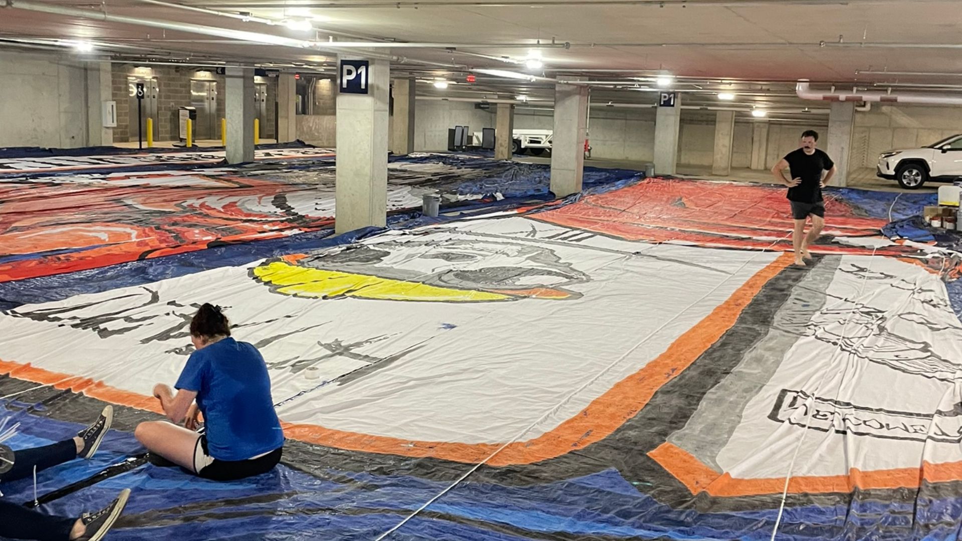 Cincy Tifo making