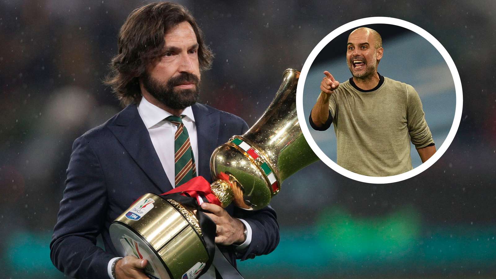 Andrea Pirlo Pep Guardiola