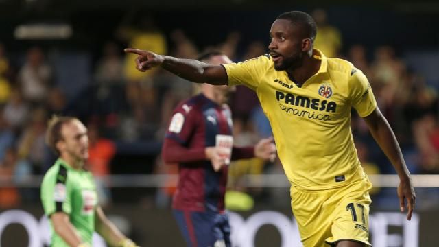 Cedric Bakambu Villarreal Eibar LaLiga 01102017