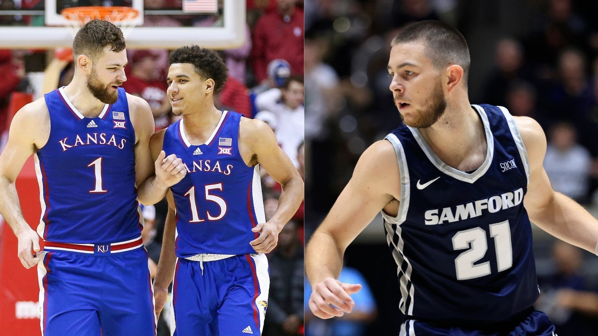 NCAA basketball March Madness Samford vs Kansas