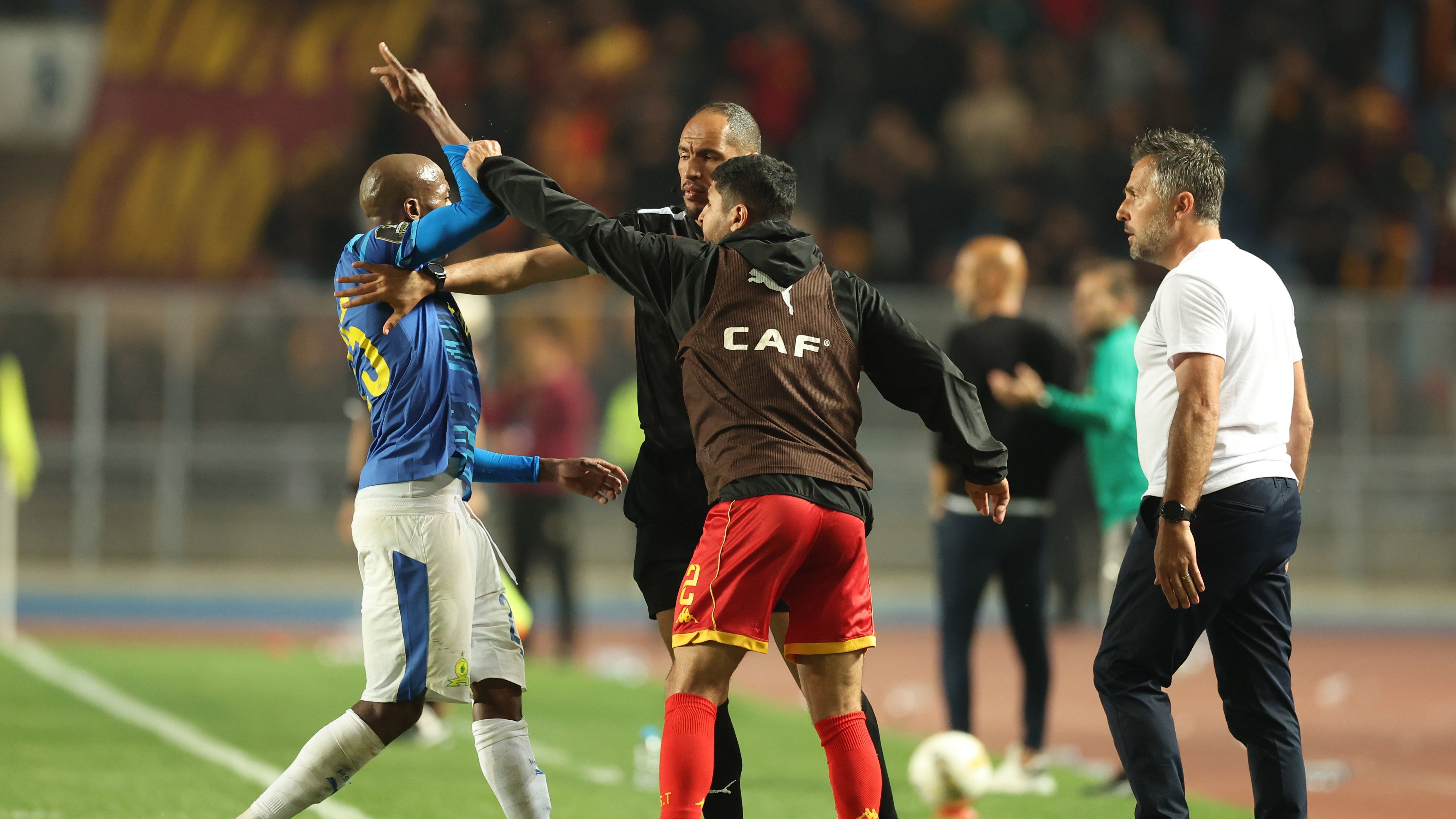 Khuliso Mudau, Mamelodi Sundowns, Patrice Beaumelle, Esperance, April 2026