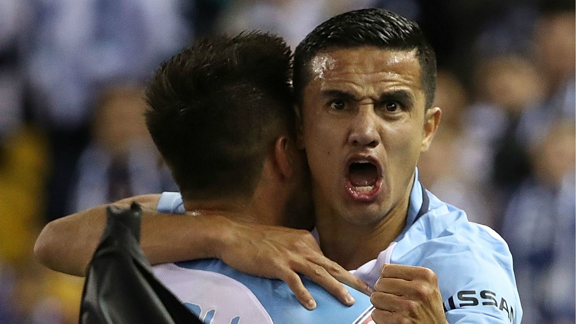 Tim Cahill Melbourne Victory v Melbourne City A-League 15102016