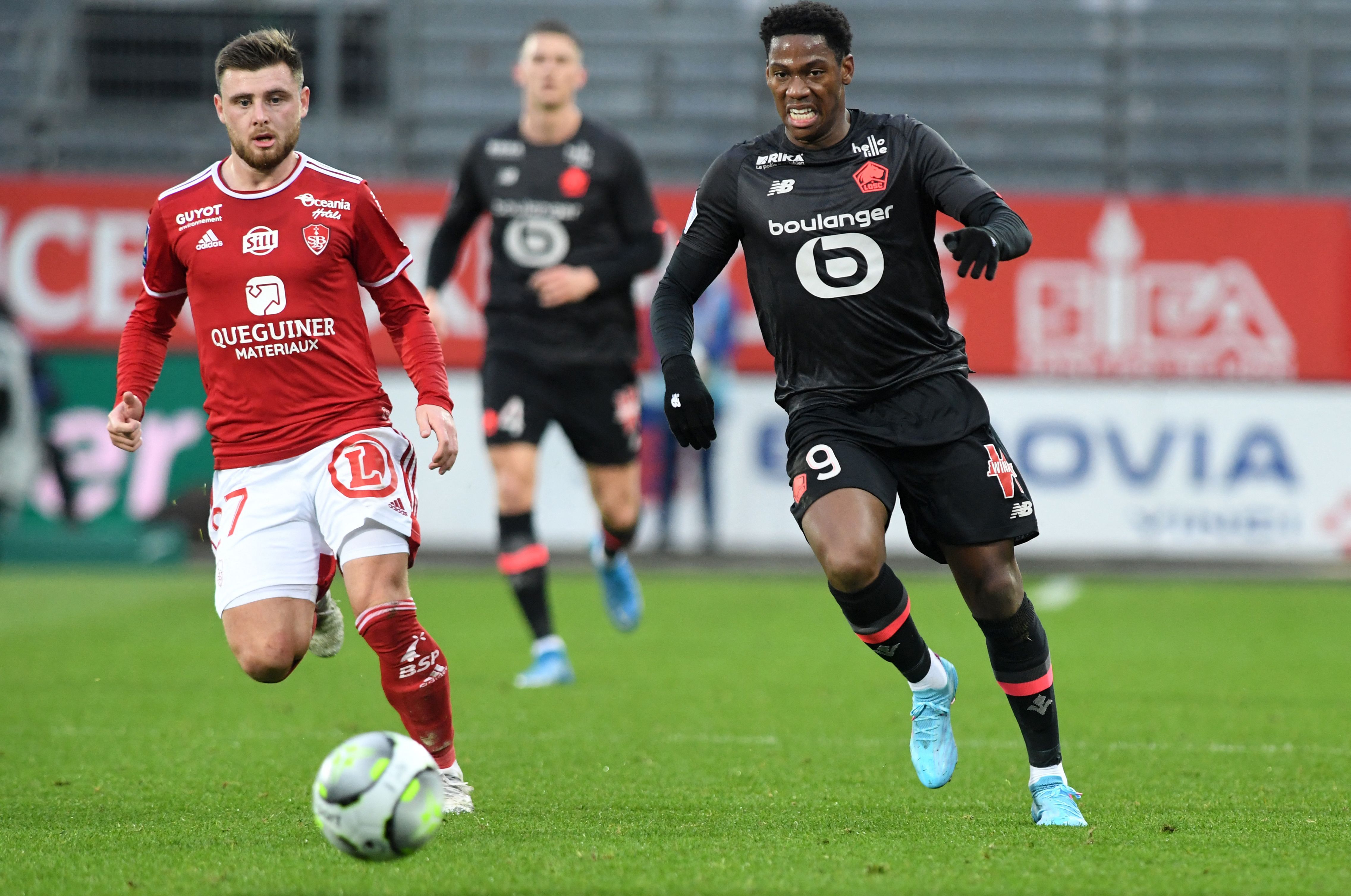 Jonathan David, Brest vs Lille, 23/01/22