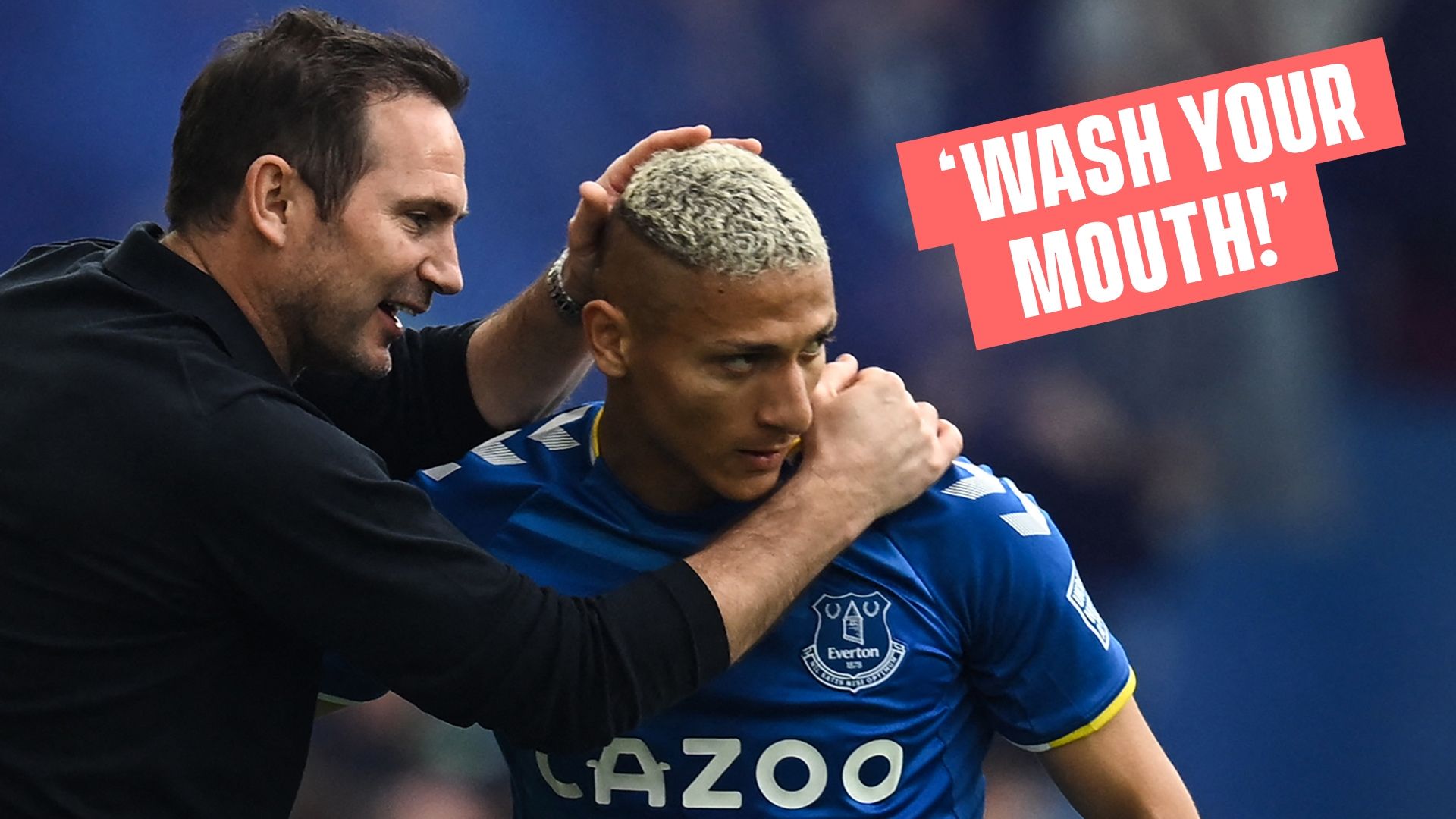 Richarlison Frank Lampard Everton