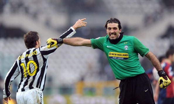 Del Piero Buffon Juventus