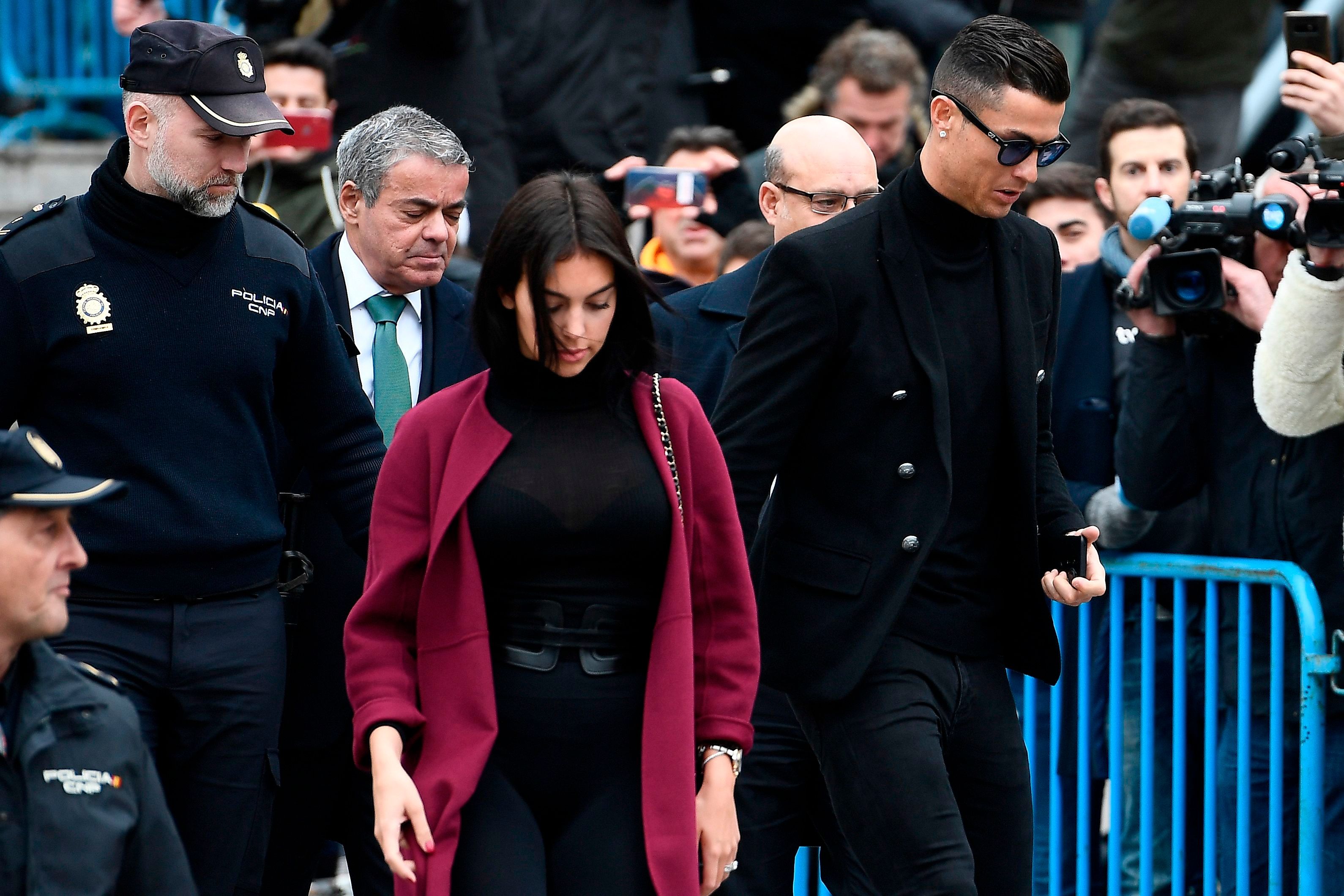Cristiano Ronaldo Georgina juzgado