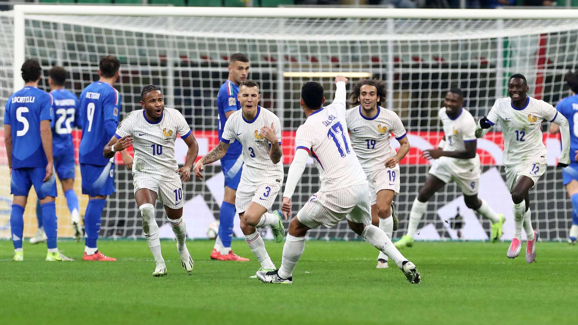 Lucas Digne Italy France Nations League 17112024