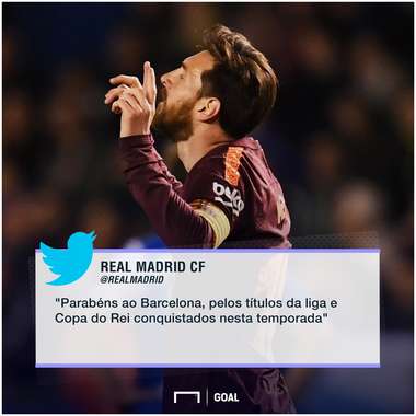 GFX tweet Real Madrid Barcelona