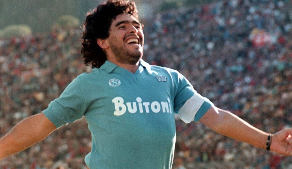 ONLY GERMANY Diego Maradona Napoli