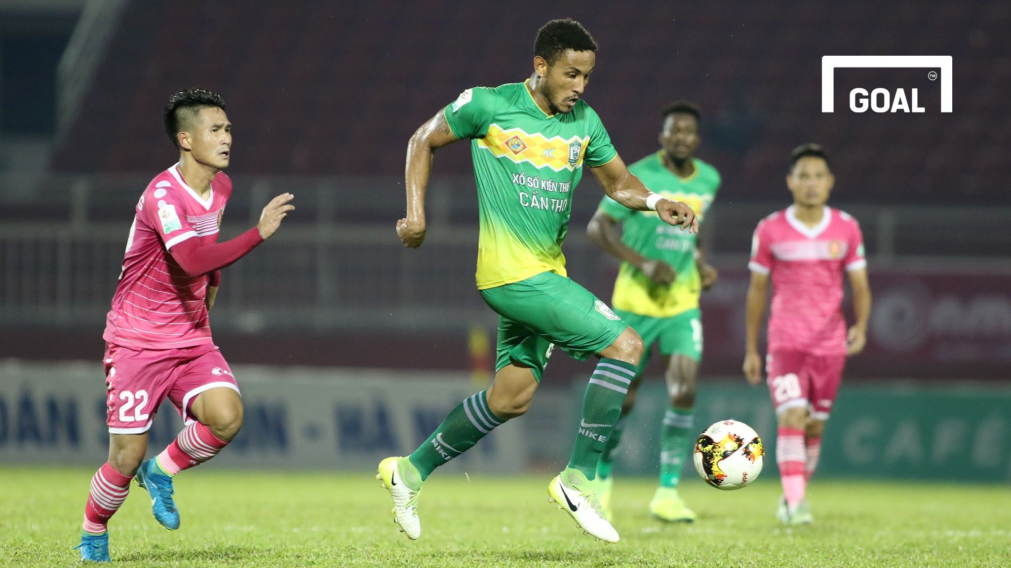 Sài Gòn FC XSKT Cần Thơ Vòng 9 V.League 2018