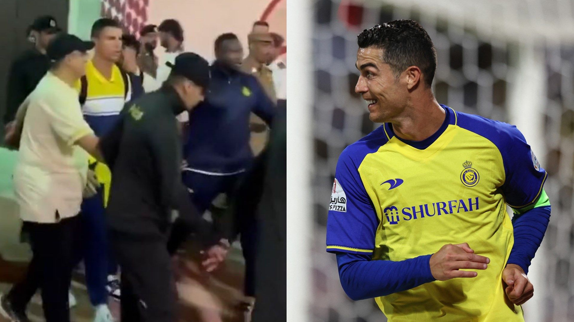 Cristiano Ronaldo security entourage Al-Nassr 2022-23