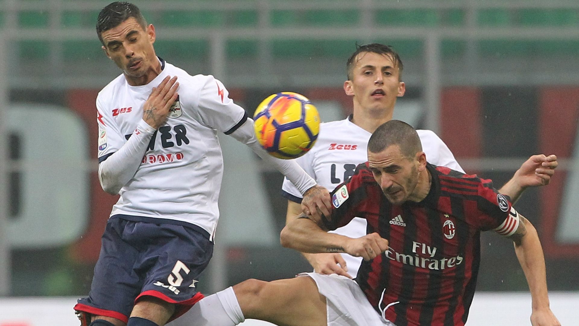 Leonardo Bonucci Milan Crotone Serie A