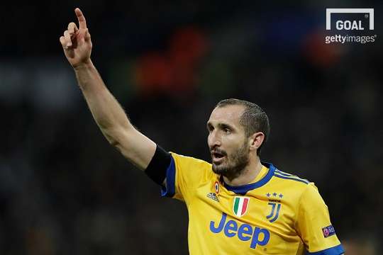 유벤투스 수비수 조르지오 키엘리니. 사진 = 게티이미지