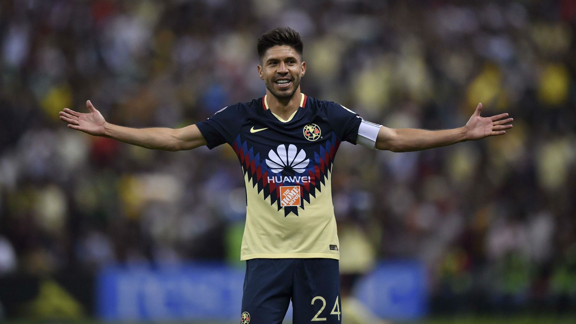 oribe peralta festejo america pumas j3 ape17