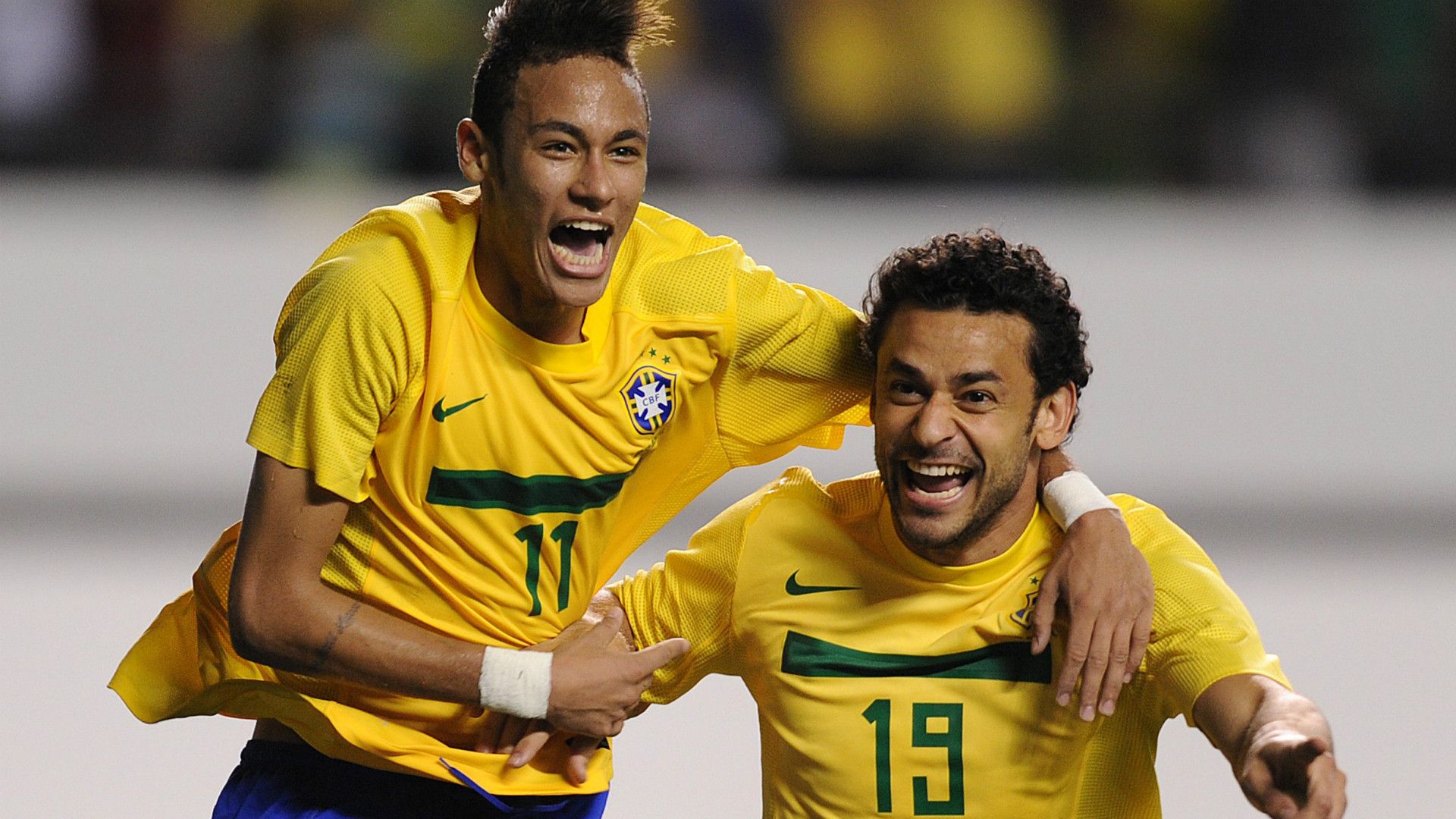 NEYMAR FRED BRAZIL 29092011