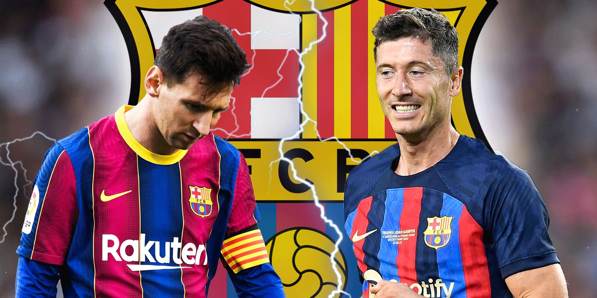 GFX Messi Lewandowski