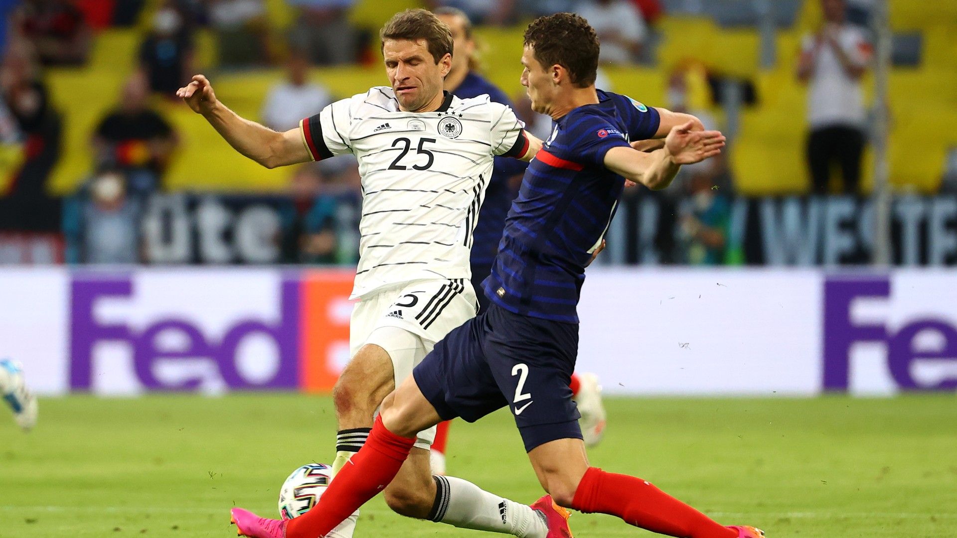 Thomas Müller Benjamin Pavard Germany France 15062021