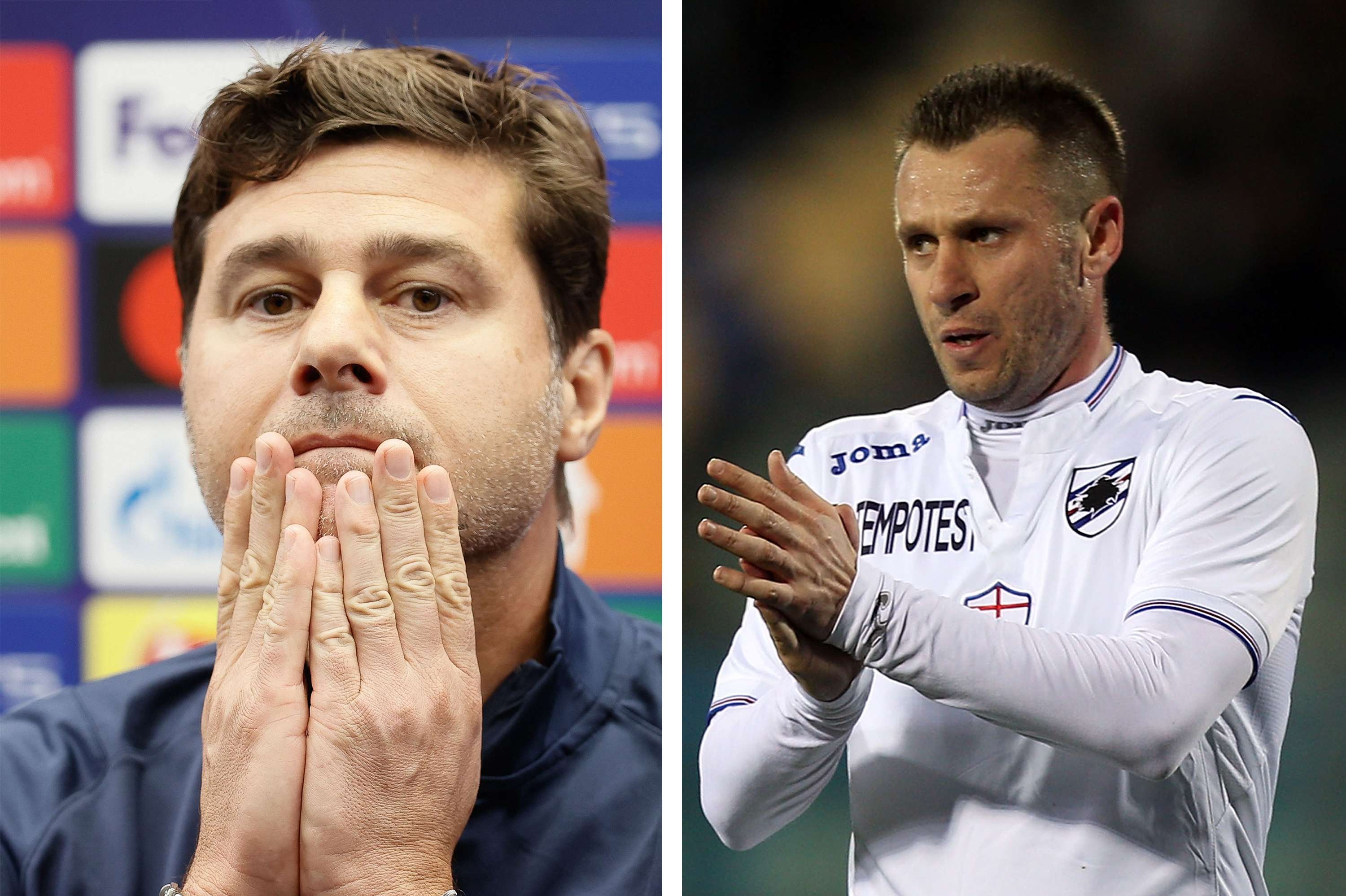 Mauricio Pochettino Antonio Cassano