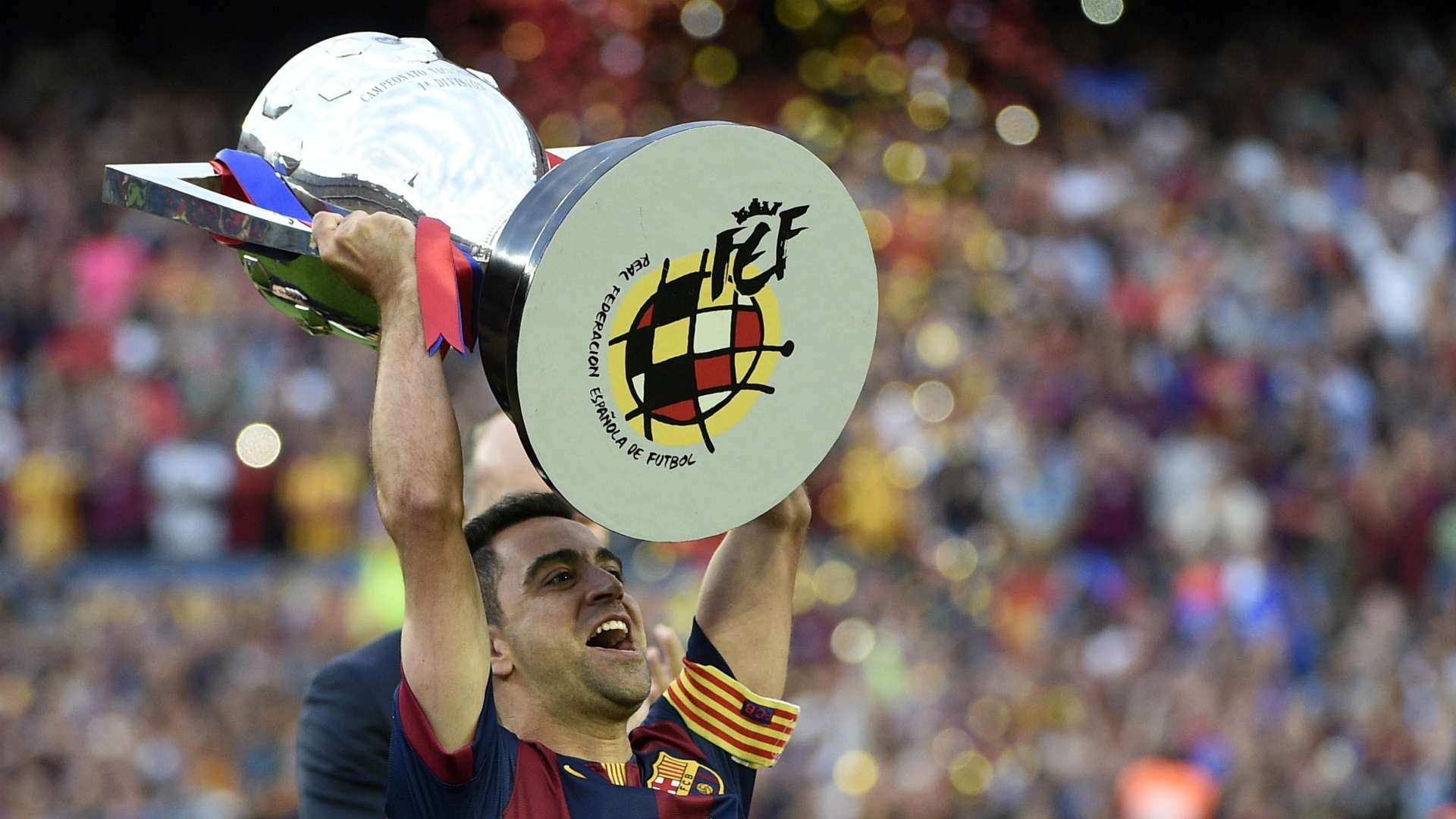 Xavi Hernandez Barcelona Deportivo de La Coruna Liga BBVA 05232015
