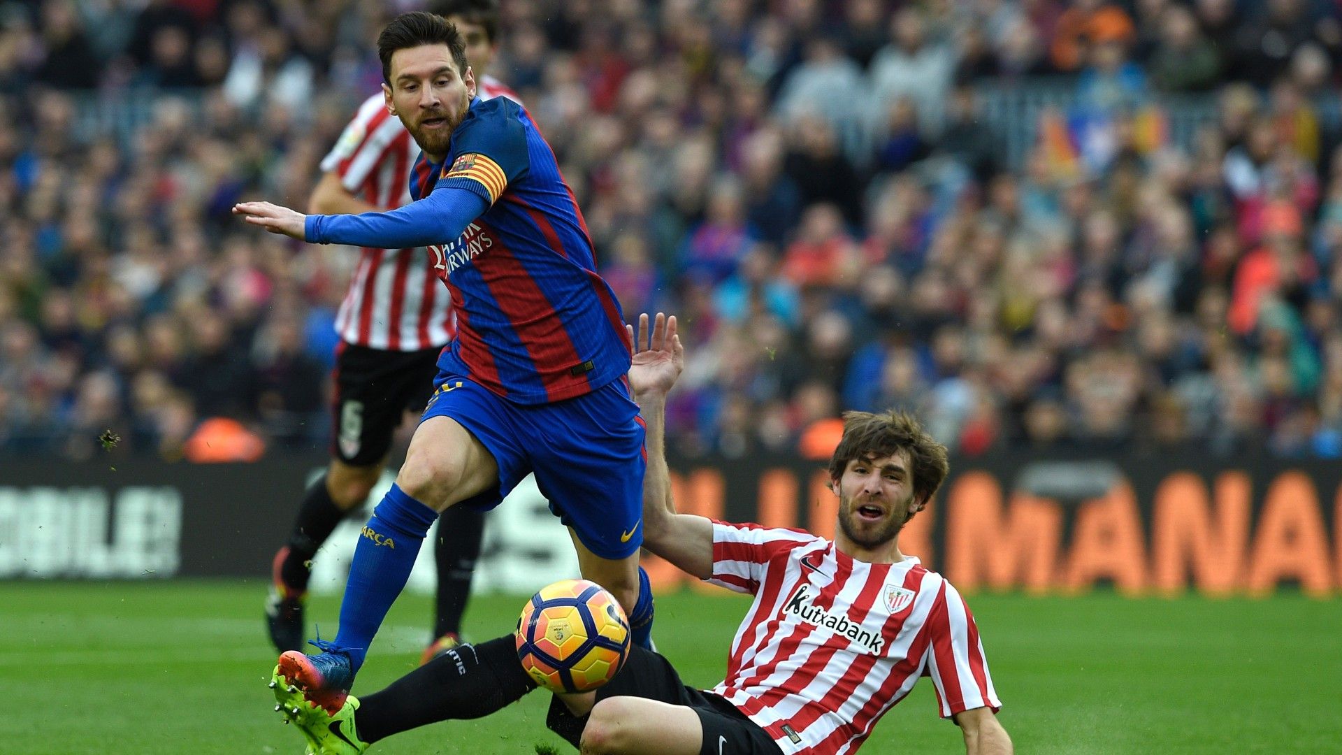 Messi Yeray FC Barcelona Athletic LaLiga