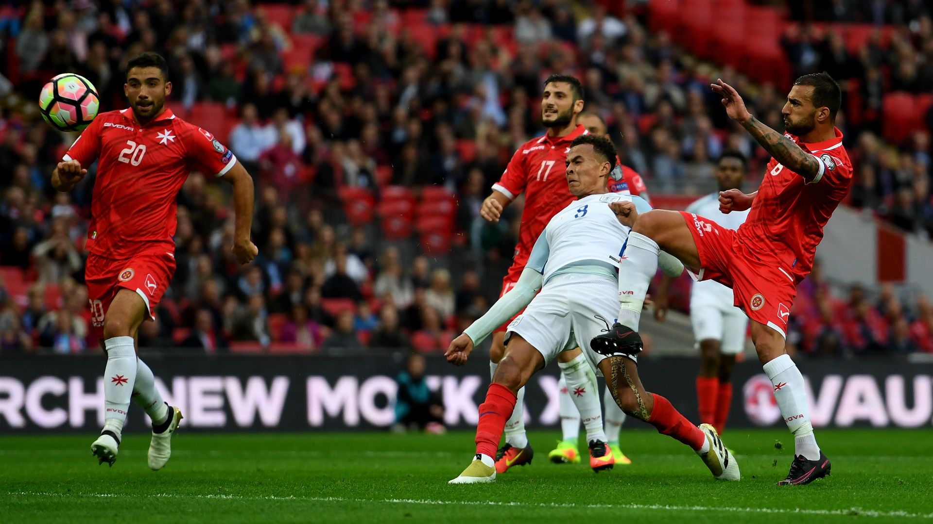 Dele Alli England vs Malta 081016