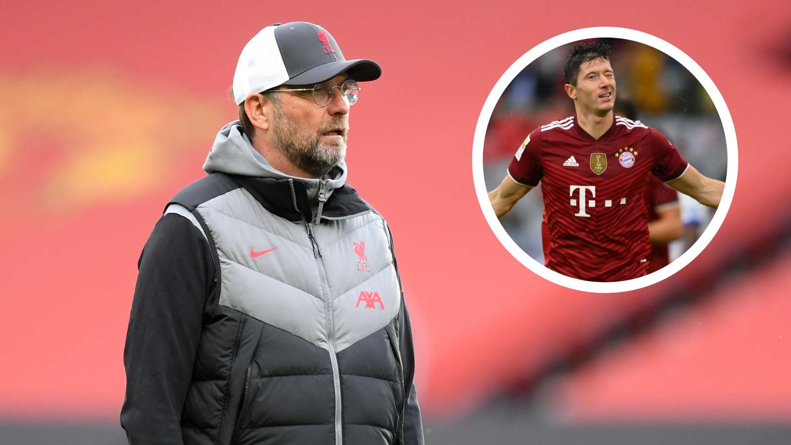 Jürgen Klopp Lewandowski 2021 GFX