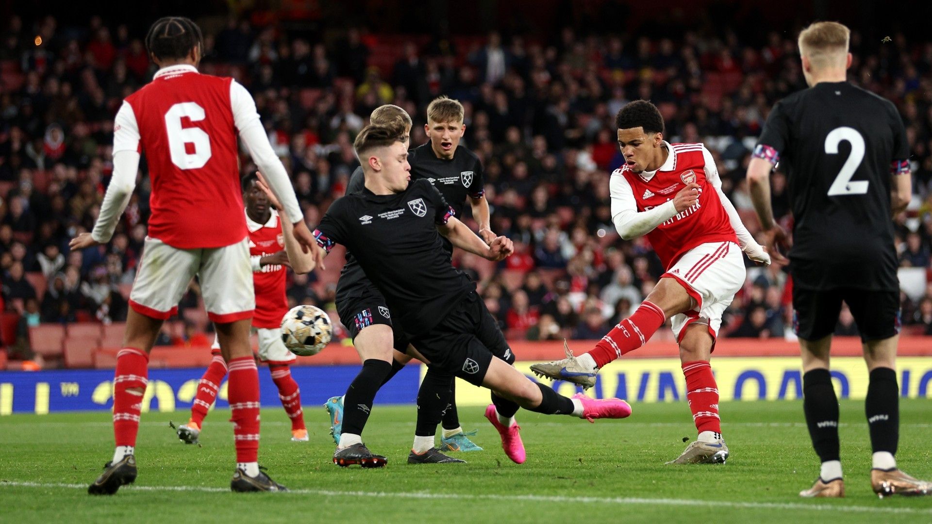 Ethan Nwaneri Arsenal West Ham Youth Cup