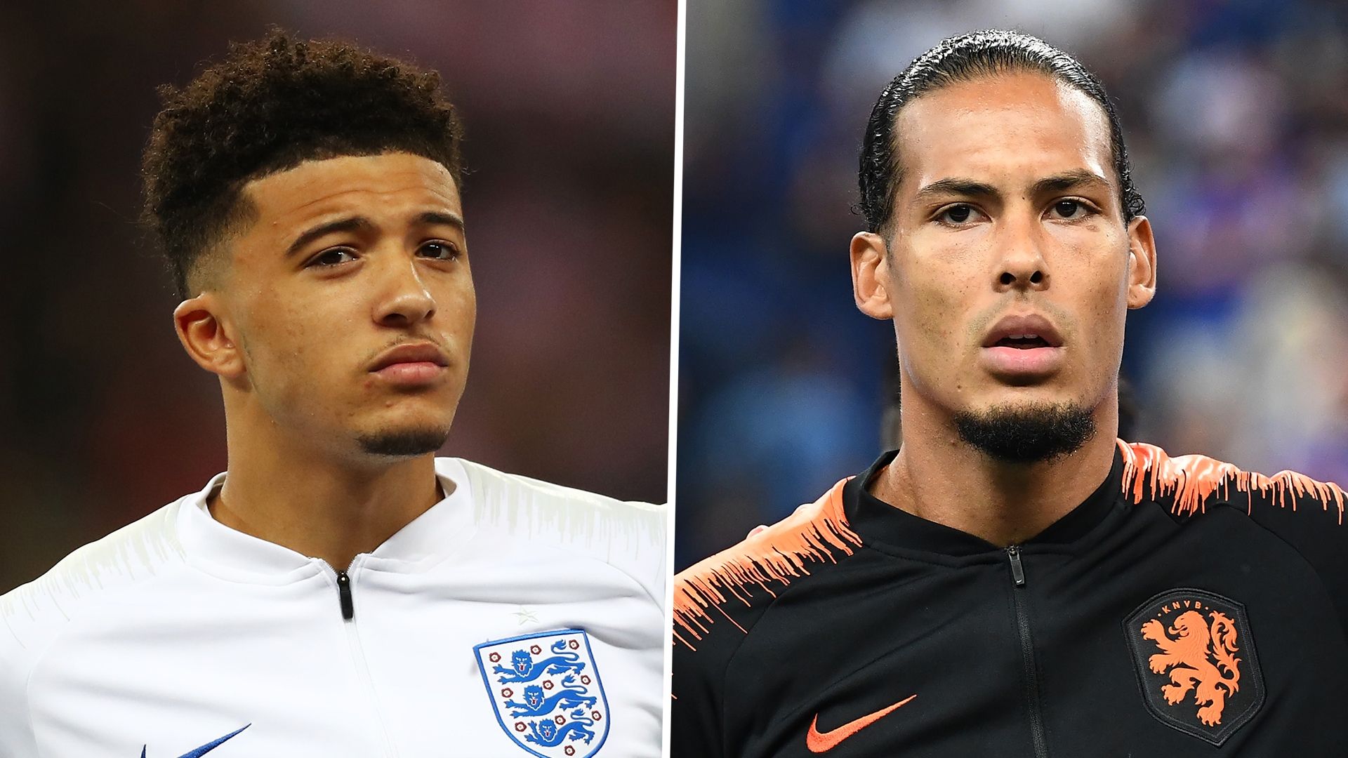 Jadon Sancho, Virgil van Dijk split